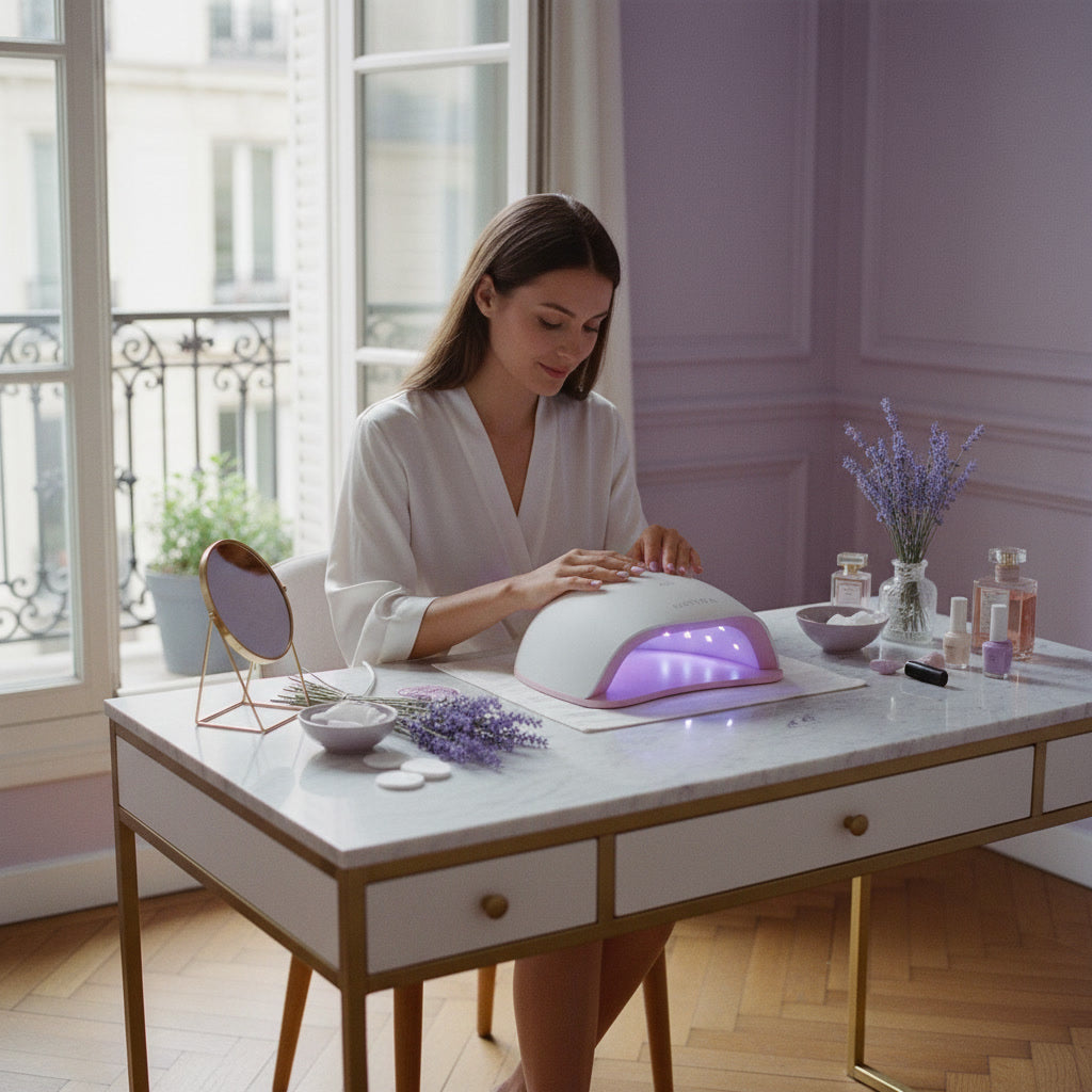 Femme manucure Paris Vernisse
